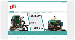 Desktop Screenshot of ehl.cz