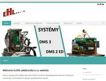 Tablet Screenshot of ehl.cz